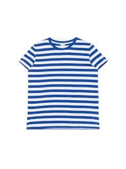 Cropp Koszulki, Topy*T-shirt w e paski niebieski