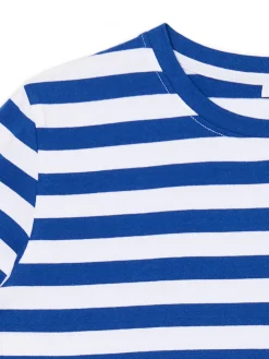 Cropp Koszulki, Topy*T-shirt w e paski niebieski