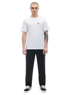 Cropp Koszulki*T-shirt z haftem biały