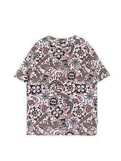 Cropp Koszulki*T-shirt z nadrukiem all over biały