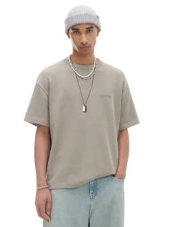 Cropp Koszulki*T-shirt z napisami zielony