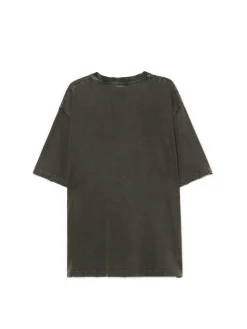 Cropp Koszulki*T-shirt z postrzępionymi brzegami szary