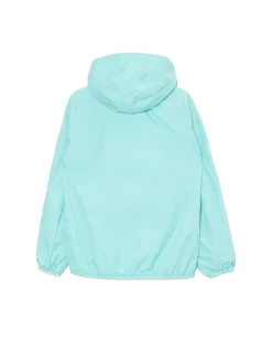 Cropp Kurtki, Płaszcze*Turkusowa kurtka z regulowanym kapturem zielony