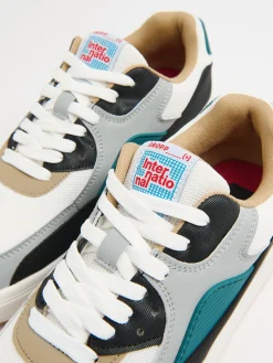 Cropp Sneakersy*Wielokolorowe sneakersy kremowy