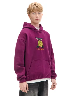 Cropp Bluzy*Świąteczna bluza z Gremlinem fioletowy