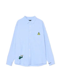 Cropp Ubrania Świąteczne|Koszule*Świąteczna koszula z Grinchem niebieski