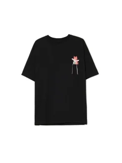 Cropp Ubrania Świąteczne|Koszulki, Topy*Świąteczna koszulka z naszywkami czarny