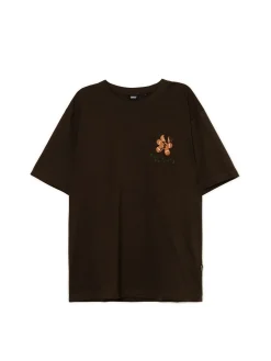 Cropp Ubrania Świąteczne|Koszulki*Świąteczna koszulka z pierniczkiem brązowy