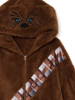 Cropp Snuddie, Onesie|Cozy*Świąteczna onesie Star Wars Chewbacca brązowy