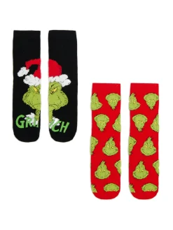 Cropp Akcesoria Świąteczne|Skarpetki*Świąteczne skarpety Grinch zielony