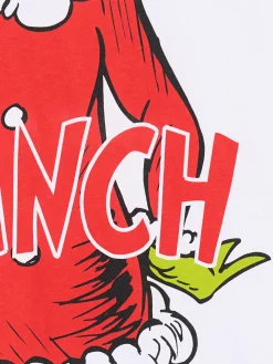 Cropp Ubrania Świąteczne|Koszulki, Topy*Świąteczny T-shirt z Grinchem biały