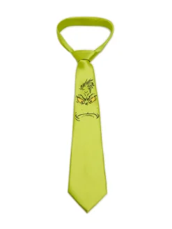 Cropp Krawaty|Akcesoria Świąteczne*Świąteczny krawat Grinch zielony