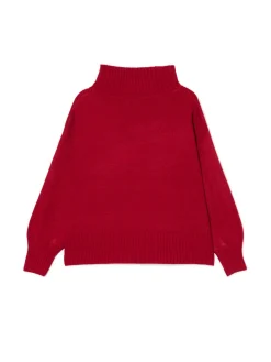 Cropp Swetry*Świąteczny sweter z kokardką czerwony