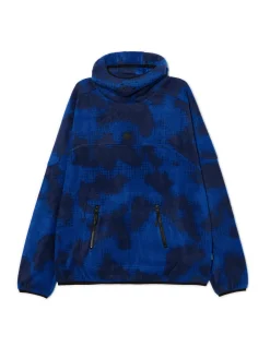 Cropp Bluzy*Wzorzysta polarowa bluza granatowy