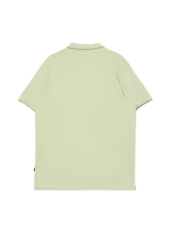 Cropp Koszulki*Zielona koszulka polo z haftem zielony