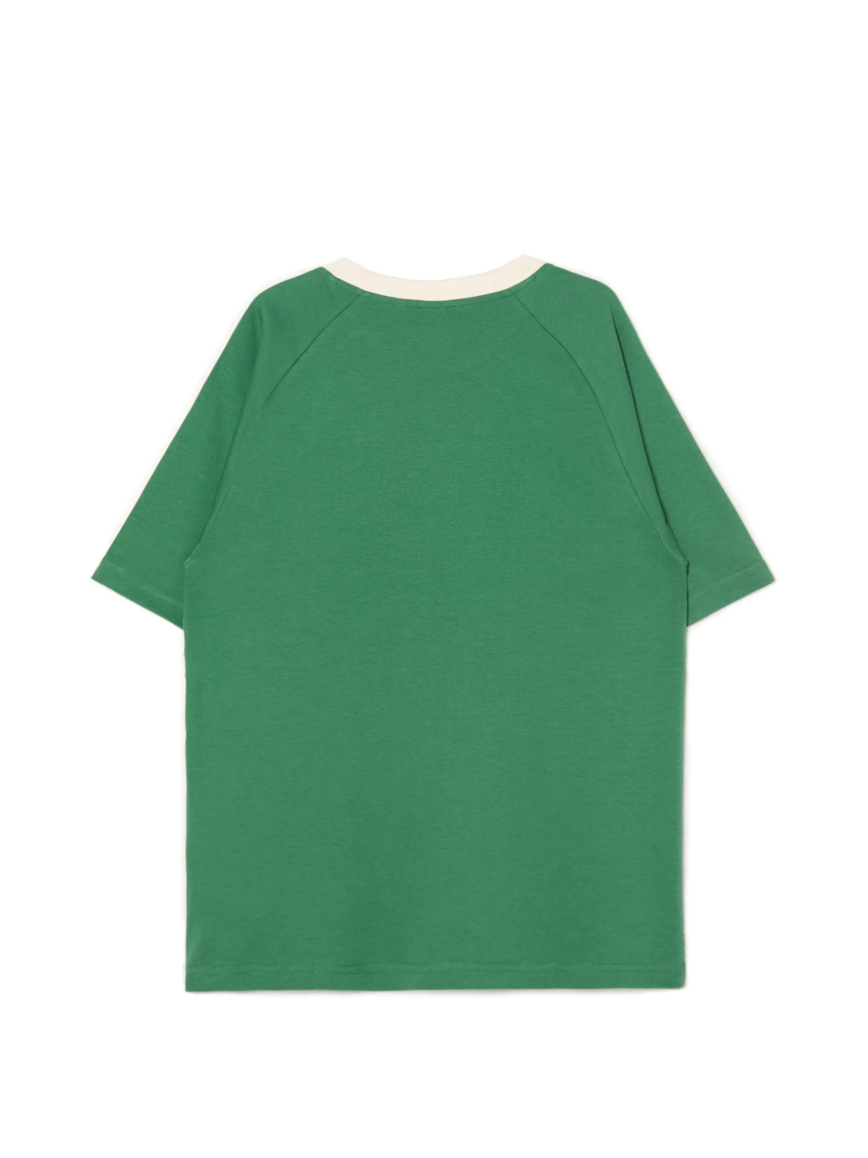 Cropp Koszulki*Zielona koszulka z nadrukiem zielony