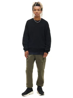 Cropp Spodnie*Zielone joggery cargo zielony